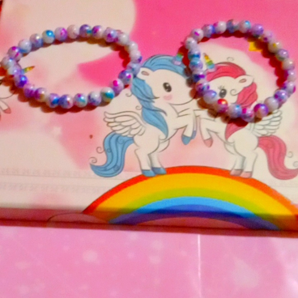Rainbow Bead Bracelet